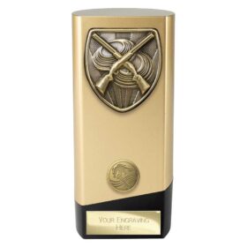 Prime Cobra Clay Pigeon Shooting Award Gold & Black 160mm