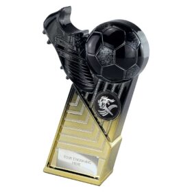 The Marauders Football Heavyweight Carbon Black & Gold 160mm