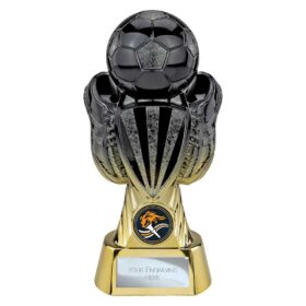 Tournament Football Heavyweight Carbon Black & Gold 190mm