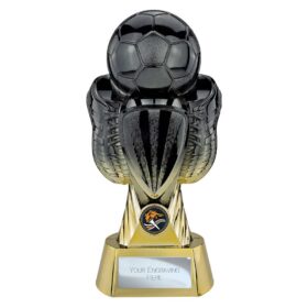 Tournament Football Heavyweight Carbon Black & Gold 280mm