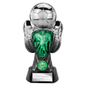 Tournament Heavyweight Green Shirt Gunmetal & Black 220mm