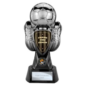 Tournament Heavyweight Thank you Coach Gunmetal & Black 280mm