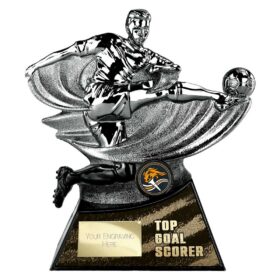 Power Strike Football Top Scorer Gunmetal & Black 200mm
