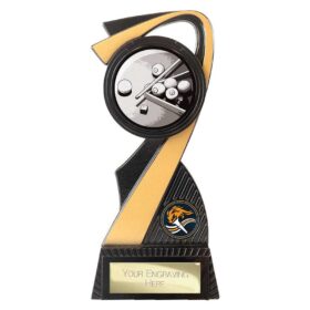 Mania Tower Snooker Award Carbon Black & Gold 180mm