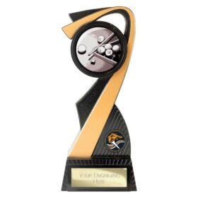 Mania Tower Snooker Award Carbon Black & Gold 205mm