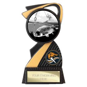 Mania Tower Angling Award Carbon Black & Gold 130mm