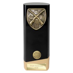 Prime Cobra Clay Pigeon Shooting Award Black & Gold 190mm