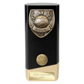 Prime Cobra Thank you Coach Award Black & Gold 161mm