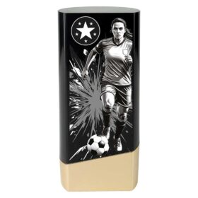 Prime Heavyweight Ladies Football Black & Gold 160mm