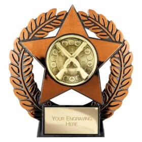 Emperor Star Clay Pigeon Plaque Bronze 120mm