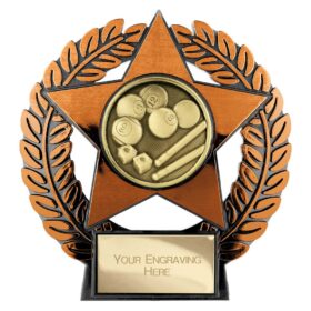 Emperor Star Pool Plaque Bronze 120mm