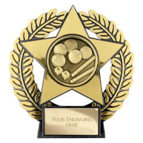 Emperor Star Pool Plaque Gold 120mm