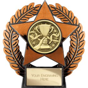 Emperor Star Recognition Plaque Bronze 120mm