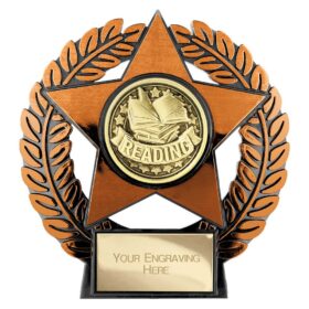 Emperor Star Reading Plaque Bronze 120mm