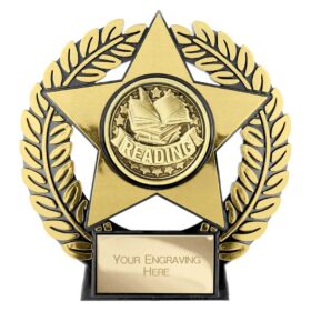 Emperor Star Reading Plaque Gold 120mm