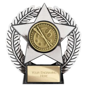Emperor Star Art Plaque Silver 120mm