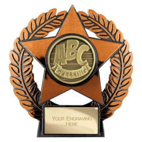 Emperor Star Spelling Plaque Bronze 120mm