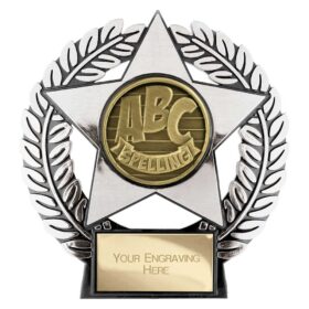 Emperor Star Spelling Plaque Silver 120mm