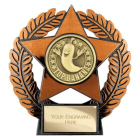 Emperor Star Top Banana Plaque Bronze 120mm