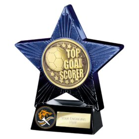 Superstar Top Scorer Award Blue & Black 140mm