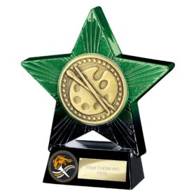 Superstar Art Award Green & Black 140mm