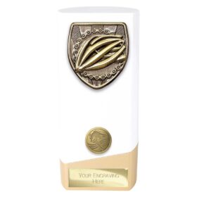 Prime Cobra Cycling Award White & Gold 160mm