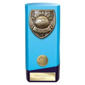 Prime Cobra Thank you Coach Award Blue & Purple 161mm