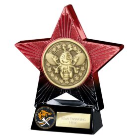 Superstar Bee Award Red & Black 140mm