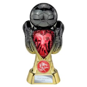 Tournament Heavyweight Red Shirt Carbon Black & Gold 170mm