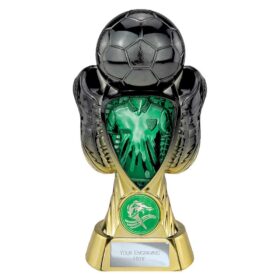 Tournament Heavyweight Green Shirt Carbon Black & Gold 170mm