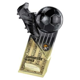 The Marauders Football Supporter Player Carbon Black & Gold 245mm
