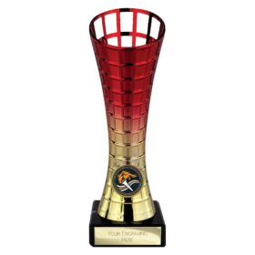 Leader Trophy Red & Gold 205mm