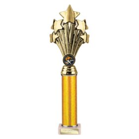 5 Star Multisport Tube Trophy Gold 340mm