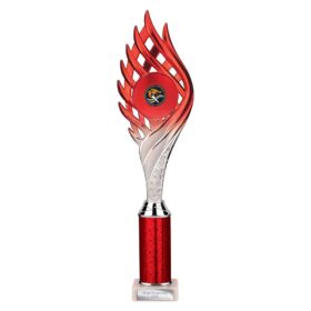 Wildfire Multisport Tube Trophy Red and Silver 365mm