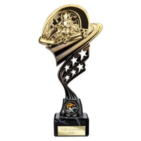 Innov8 Go Kart Plastic Trophy Gold & Black 230mm