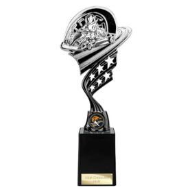 Innov8 Go Kart Plastic Trophy Silver & Black 275mm