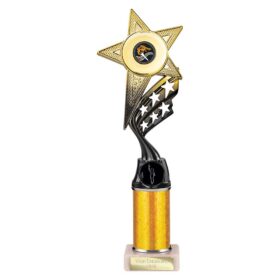 Innov8 Multisport Tube Trophy Gold & Black 300mm