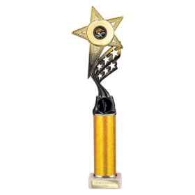 Innov8 Multisport Tube Trophy Gold & Black 350mm
