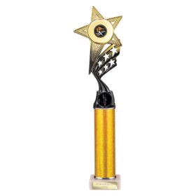 Innov8 Multisport Tube Trophy Gold & Black 375mm