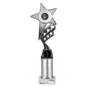 Innov8 Multisport Tube Trophy Silver & Black 300mm