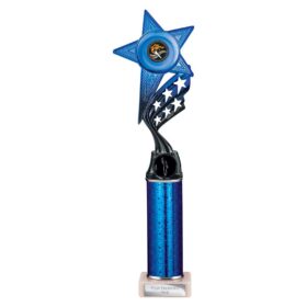 Innov8 Multisport Tube Trophy Blue & Black 350mm