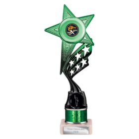 Innov8 Multisport Tube Trophy Green & Black 250mm