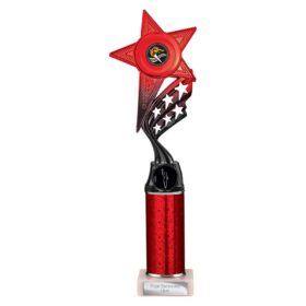 Innov8 Multisport Tube Trophy Red & Black 325mm
