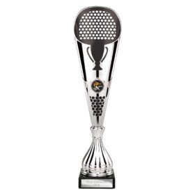 Eclectic Trophy Silver & Black 345mm