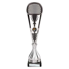 Eclectic Trophy Silver & Black 360mm