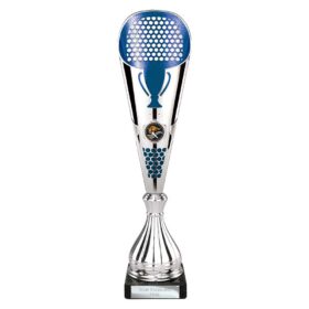 Eclectic Trophy Silver & Blue 360mm
