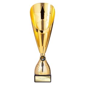 Rising Stars Deluxe Plastic Lazer Cup Gold 335mm